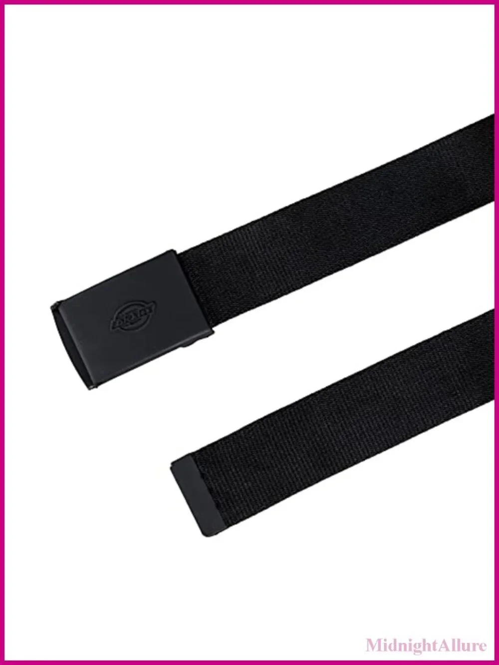 Adjustable Compression Buckle Fabric Belt Workwear Casual